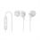 Sony EX Earbuds with iPod Remote - White